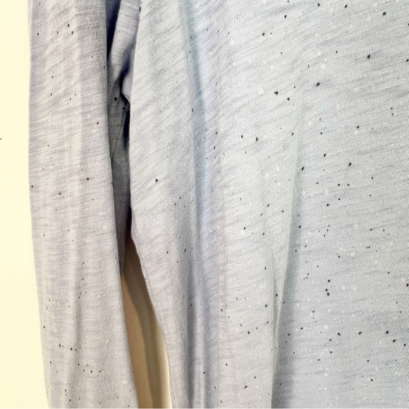 ATM Anthony Thomas Melillo Light Blue Long Sleeve Tee - Picture 5 of 7